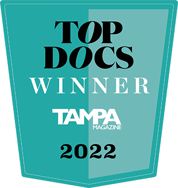 2022 tampa magazine top docs winner